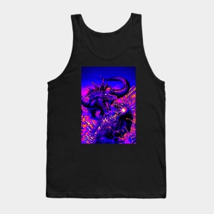 Retro God Is Zilla Tank Top